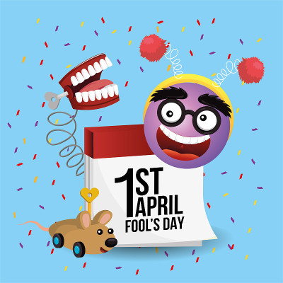 funny emoji face with mouse toy
