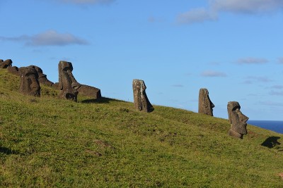复活节岛摩埃石像5