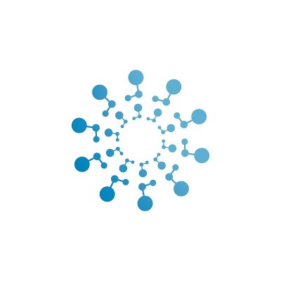 分子矢量图标插图