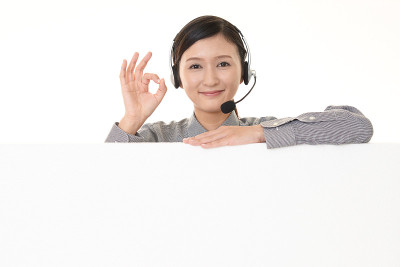 微笑呼叫中心接线员