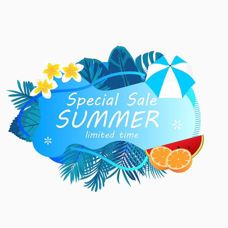 social media advertisement summer sale low price