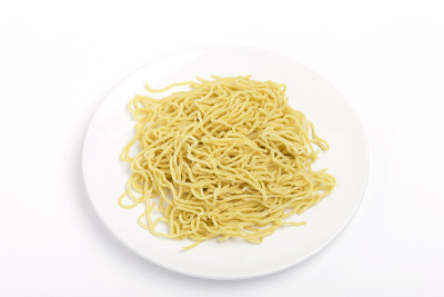 煮熟的面条