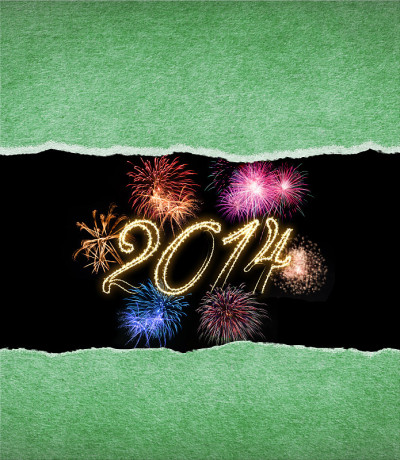 2014年新年庆祝背景