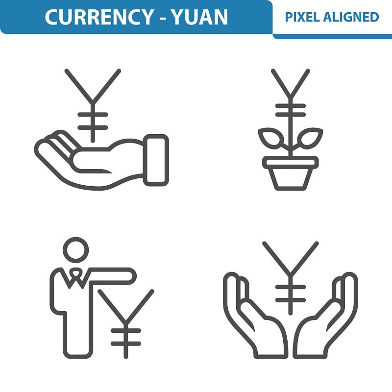 Currency - Yen / Yuan Icons