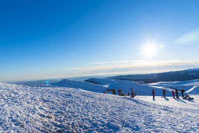 冬季滑雪胜地