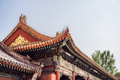 中国北京紫禁城的古代皇家宫殿