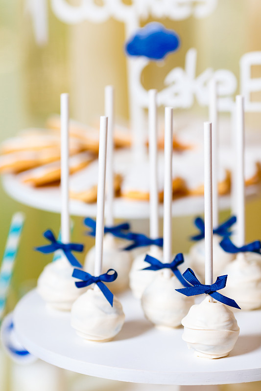 Candy bar on baby's christening or birthday party 