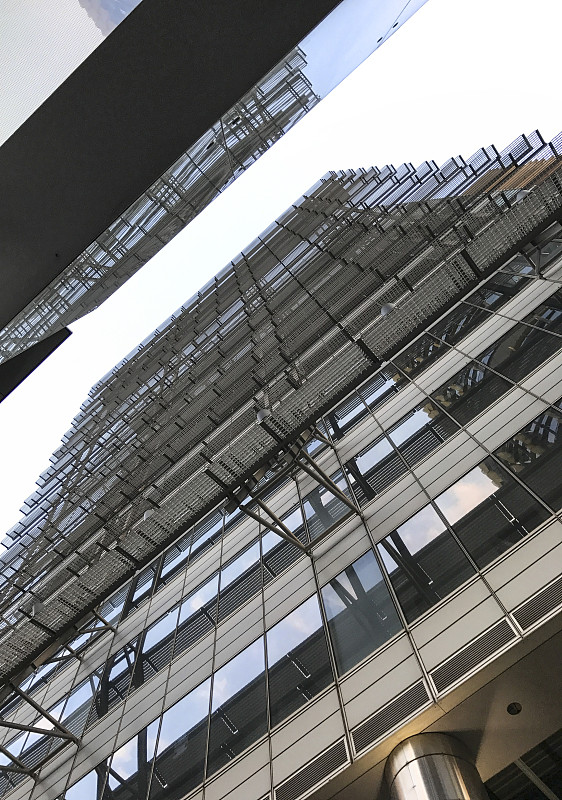 悉尼市中心低角度摩天大楼