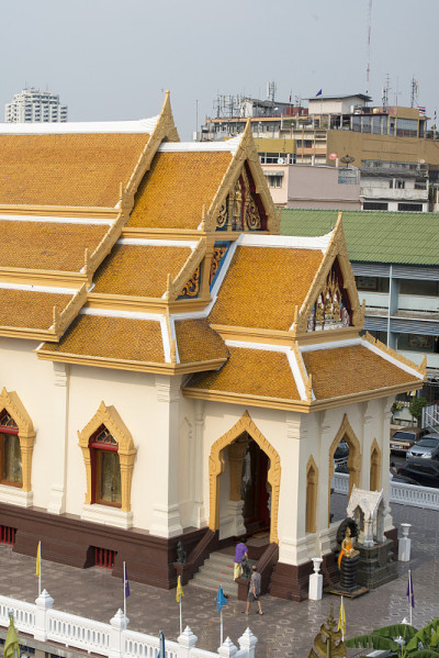 亚洲泰国曼谷中国城wat traimit