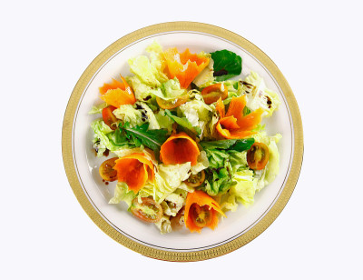 生菜和胡萝卜