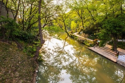 扬州市场景