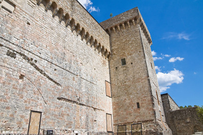 Albornoz堡垒。Narni。Umbria。意大利。