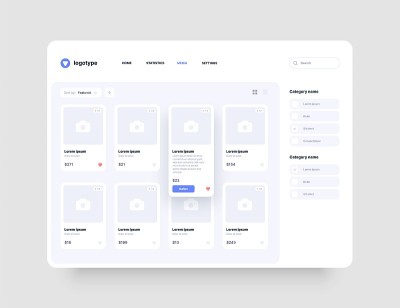 线框的屏幕。仪表板UI和UX工具包设计。