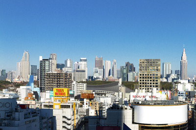 新宿、代代木公园和涩谷