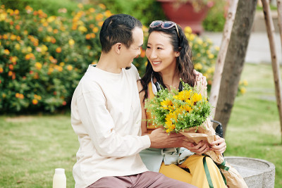 小大学花束