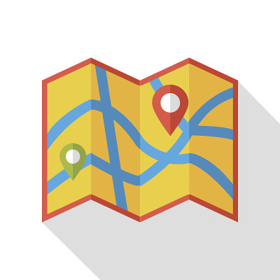 平面地图图标