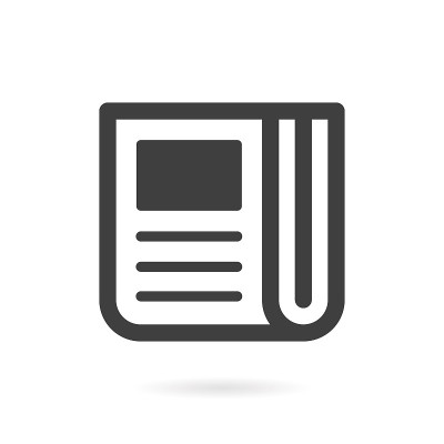 新闻矢量图标。