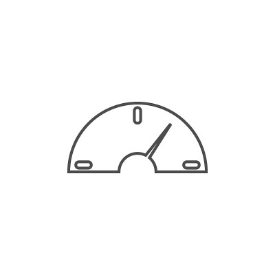 速度计图标。元素的移动概念和web应用程序。细线图标用于网站设计和开发，应用程序开发。溢价图标