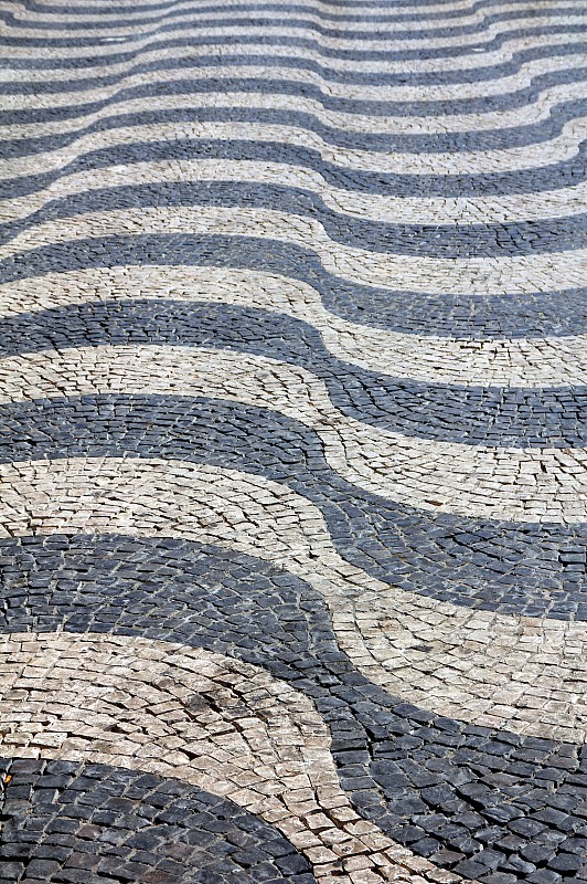 里斯本路面波浪