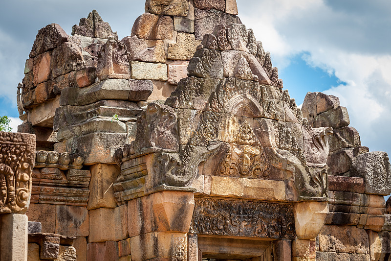 Prasat Hin Mueang Tam在泰国印度教宗教废墟