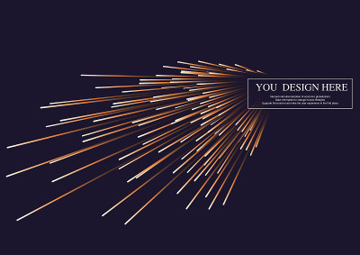 Lines composed of glowing backgrounds，vector backg