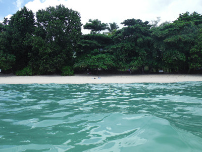 美丽Vallon海滩