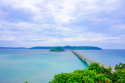 日本津岛大桥景观