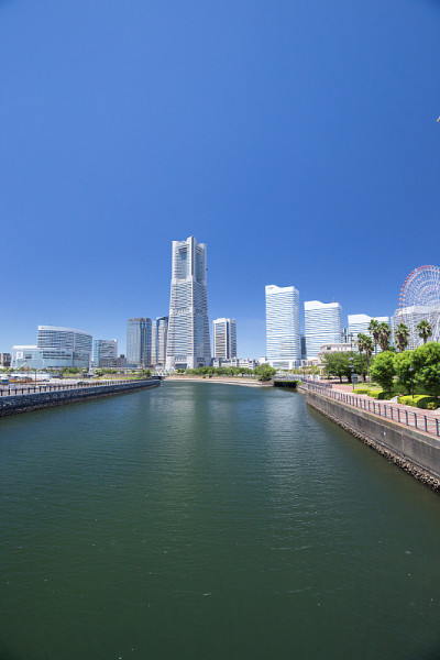 横滨港区未来街，地标大厦周围