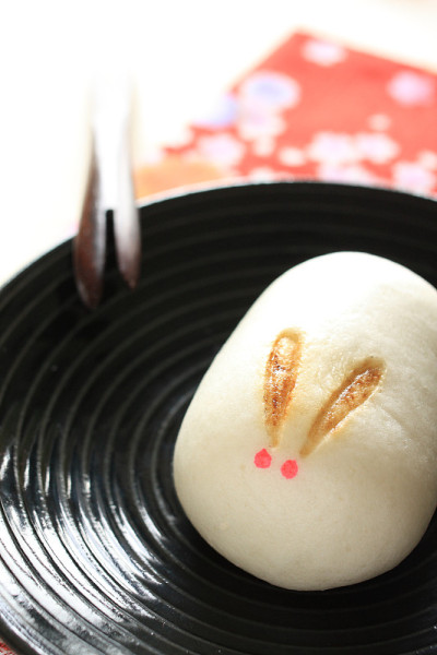 日本糖果店Manju的特写