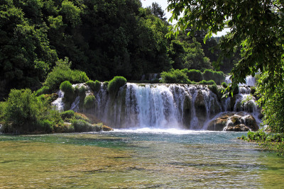 瀑布Krka
