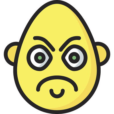 愤怒Emoji图标