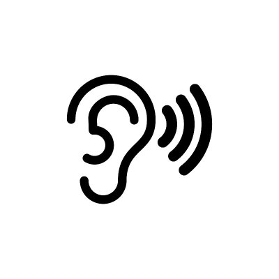 Side View Outline vector icon