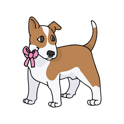 可爱的卡通斗牛犬小狗矢量剪贴画。纯种犬舍犬品种为犬舍俱乐部。纯种家犬训练为宠物馆插图吉祥物。孤立的犬