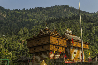 Shri Bhima Kali寺庙是萨拉罕的一座寺庙