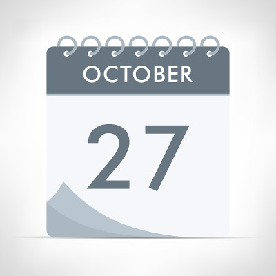 10月27日-日历图标