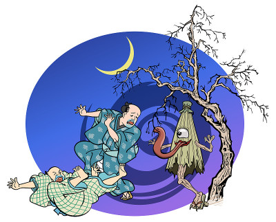Youkai-Umbrella闹鬼的出现