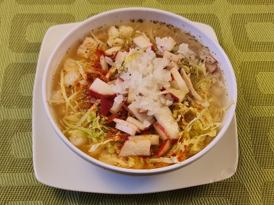 辛辣的典型墨西哥食物