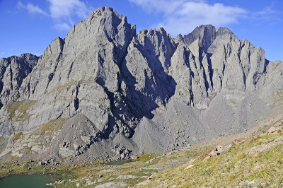 克莱斯顿峰，科罗拉多州落基山脉