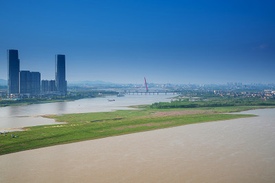 中国南昌全景图