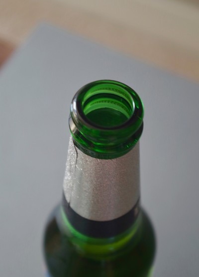 绿啤酒瓶颈