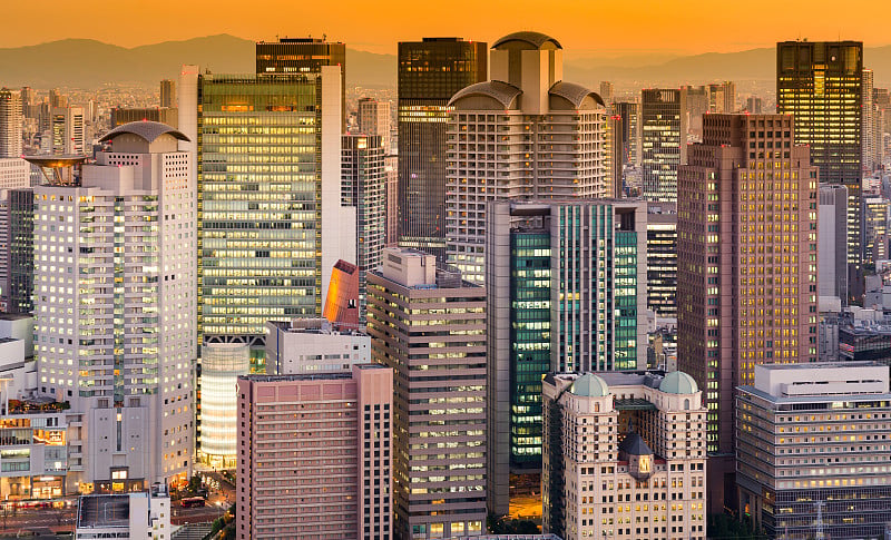 梅田天空大厦大阪市景