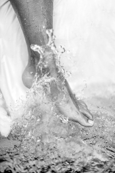 水疗体验足部水按摩