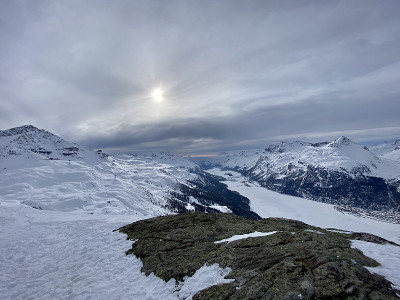 从Giand ' Alva, Skiarea Corvatsch/Furtschellas，恩加丁，