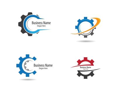 Gear symbol illustration