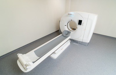 CT -医院计算机断层扫描装置。医疗设备和保健。