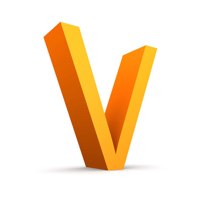 字母V