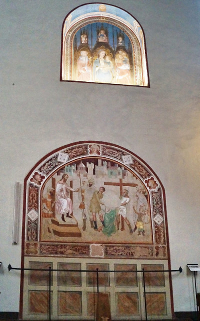Bartolo Fresco在San Lucchese, Poggibonsi的教堂里