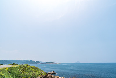 台湾新台北市瑞坊区水南东银阳海13层遗址(铜冶炼厂遗址)鸟瞰图