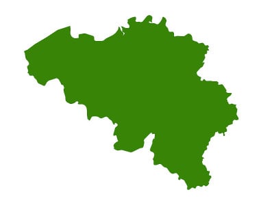 比利时地图