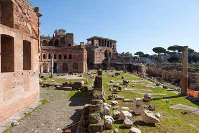 Trajan Market (Traiani或墨卡托在Traiano)。